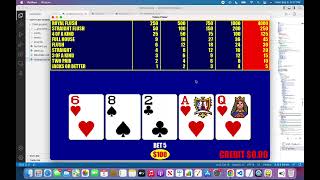 Video Poker - CS50x Final Project