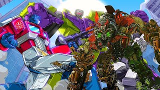 Transformers: Revenge of the Fallen Devastator scene with Devastation OST