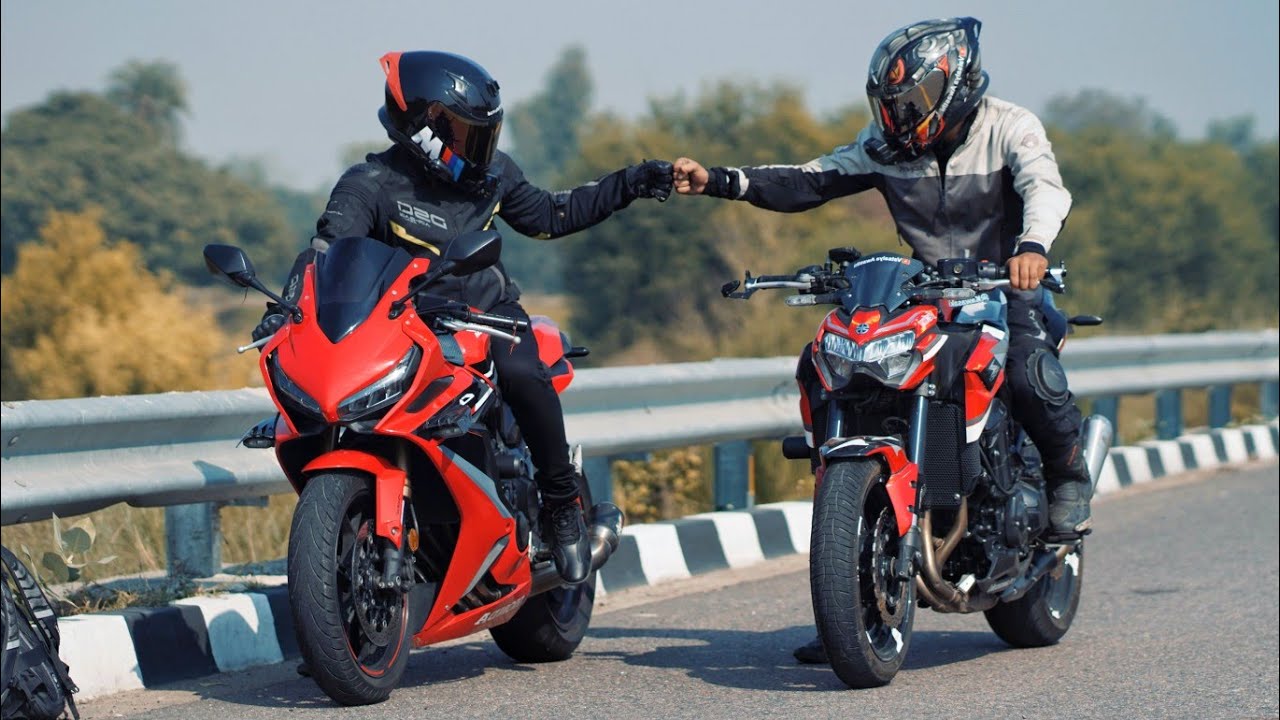 Blade vs Z900 Race on Public Demand!