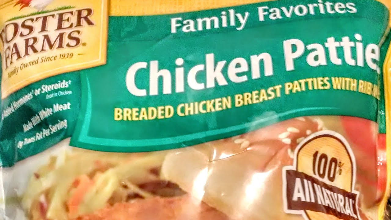 Foster Farms Family Favorites Chicken Patties YouTube
