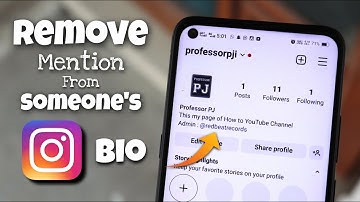 How to Remove My Mention From Someone Else