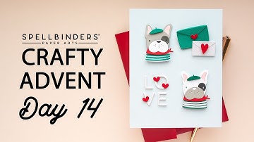 Spellbinders 2024 Crafty Advent Calendar - Day 14
