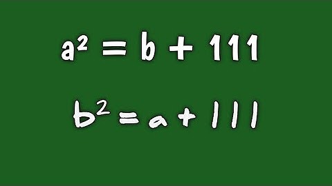 German math olympiad question | A nice math olympiad algebra problems |