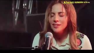 🎸 Lady Gaga - ALWAYS REMEMBER US THIS WAY Star Born Nasce Estrela👇+Videos👇Descr👇Ajude letra karaoke