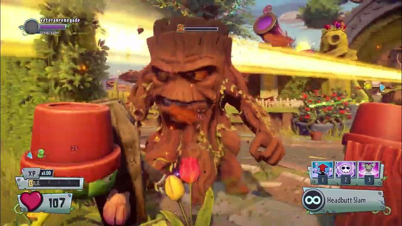 PvZ GW2 Halloween Coffin Browncoat Zombie Plants vs Zombies Garden