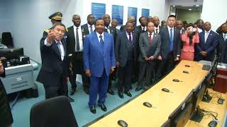 Visite d'Etat en Chine - S.E. Paul BIYA au siège de StarTimes