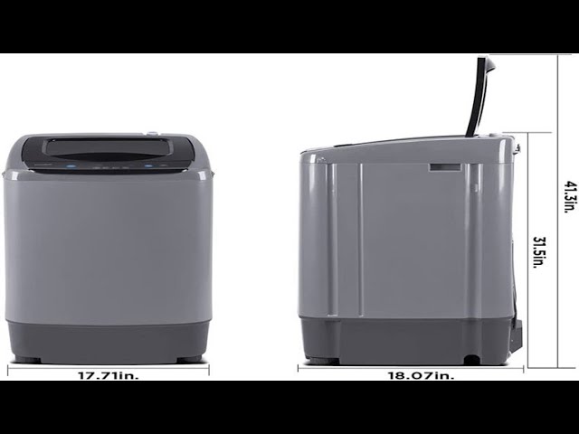 Q's Reviews🤔: COMFEE' 1.6 Cu.ft Portable Washing Machine, 11lbs Capacity  Fully Automatic 