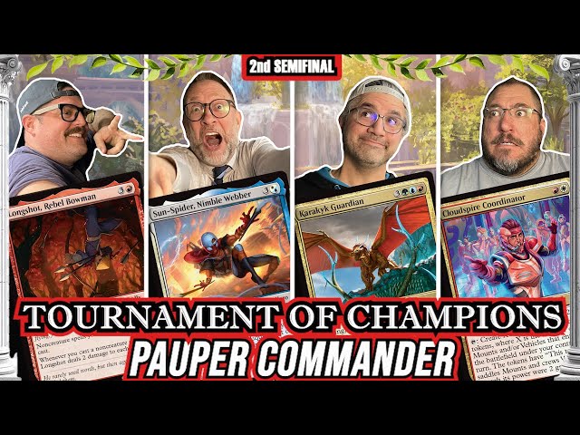 The Best Pauper Commander Decks of the Year! | Tournament of Champions | Semifinal Game 2 thumbnail