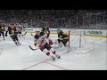 Nathan Bastian strips David Pastrnak and scores on the breakaway