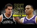 Brooklyn Nets vs Sacramento Kings Full Game Highlights – March 22, 2026 | NBA Season