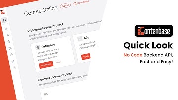 Kontenbase v2 Quick Look