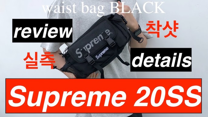 Supreme Waist Bag FW19 Black Review 