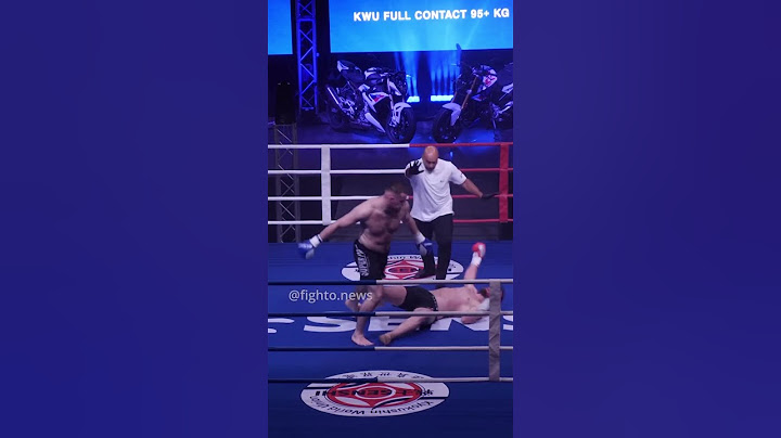 SENSHI 20: Asdren Gashi (Belguim) knocked out Kadir Yildirim (Türkiye)