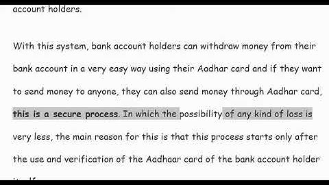 What is AEPS  Aadhaar Enabled Payment System? Aadhaar Enabled Payment System explained