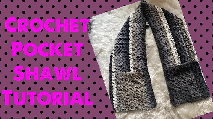 Learn to Crochet the Cozy Pocket Shawl