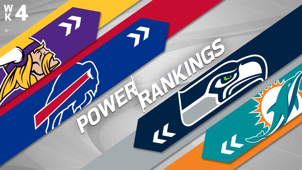 Week 4 Power Rankings NFL YouTube