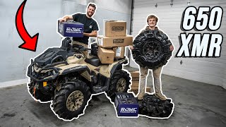 We Built His Can-Am Outlander 650! *GIVEAWAY*