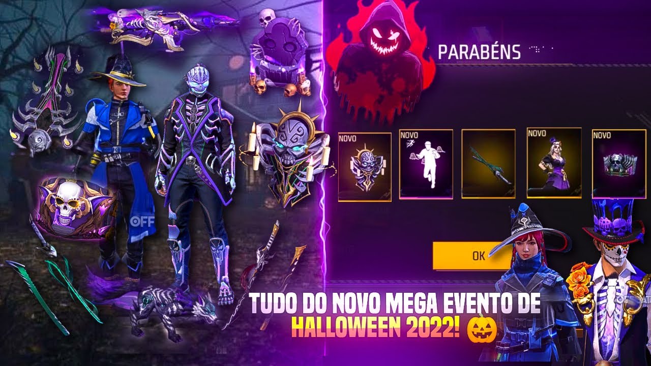 CODIGUIN FF 2022: código Free Fire de halloween para resgatar no