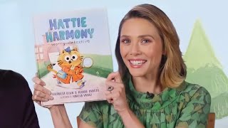 Elizabeth Olsen and Robbie Arnett reading Hattie Harmony