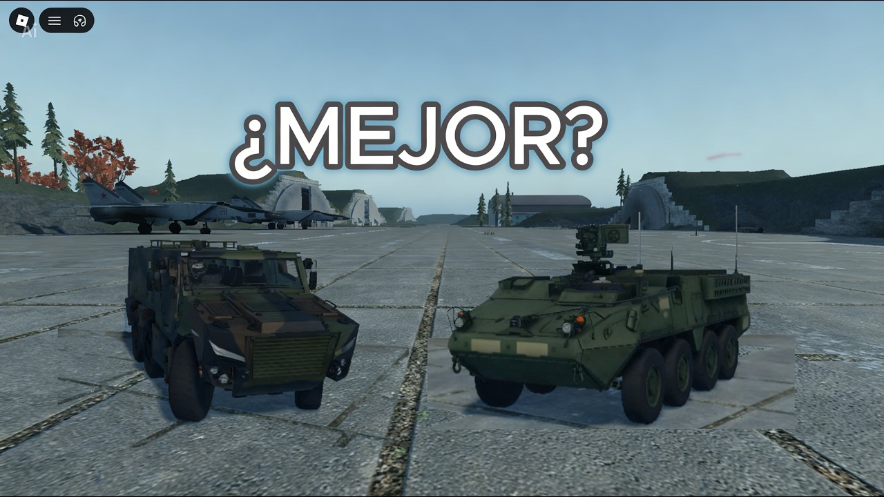M1126 ICV o el VBMR VTT al inicio del juego? en BMR5 Roblox ...