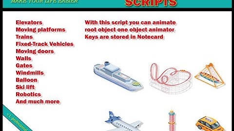 Second Life Objects Animator