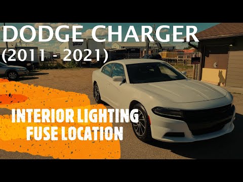 Dodge Charger - INTERIOR LIGHTS FUSE LOCATION (2011 - 2021)