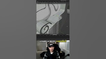Create curvature by pulling out edges - making a 3d game character in Blender - 2.2: Billy Potamus