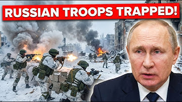 Russische troepen gevangen in hevige gevechten!