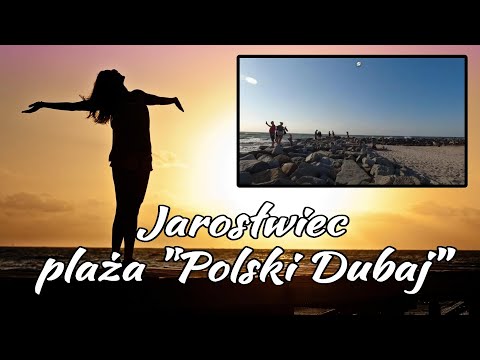 Polski Dubaj, sztuczna plaża w Jarosławcu.
