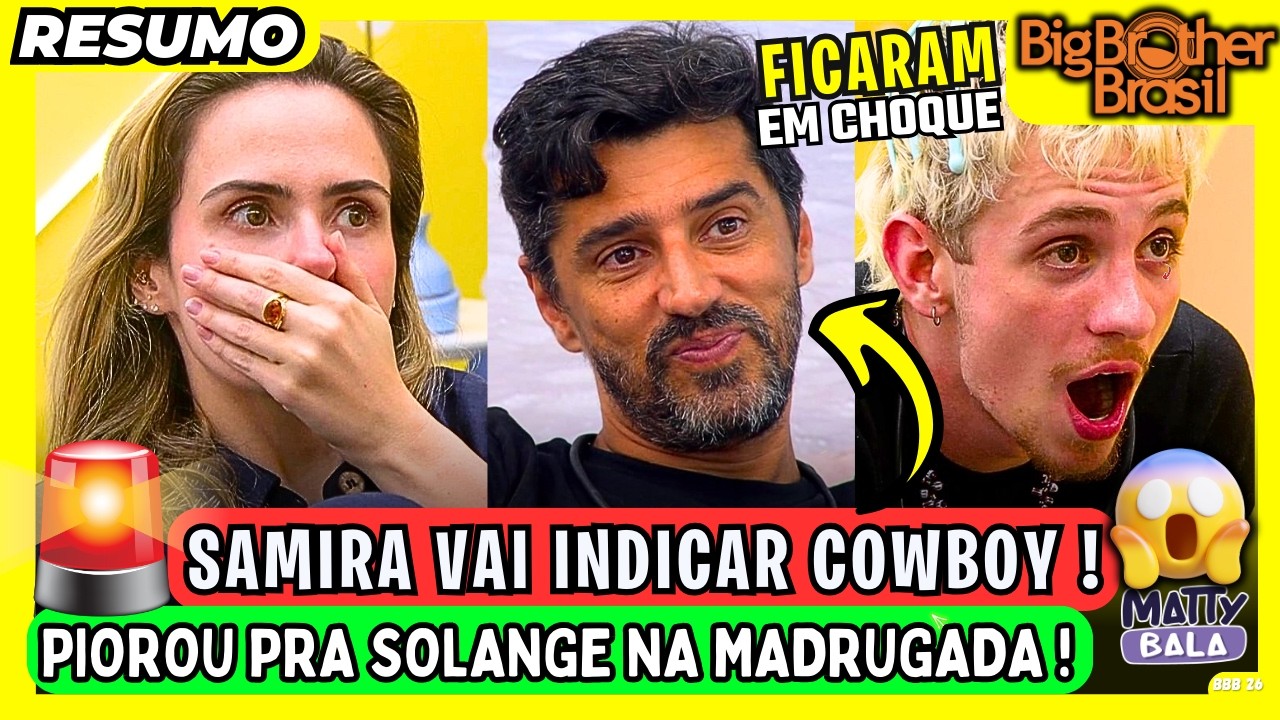 🟡P0LÊMICA: ERRO na PROVA? COWBOY vai pro PAREDÃO e ANA PAULA não quer IMUNIDADE BBB 26 #bbb #bbb26