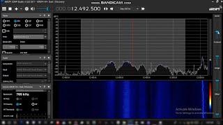 Receiving signal of OTH radar (Over The Horizon radar)