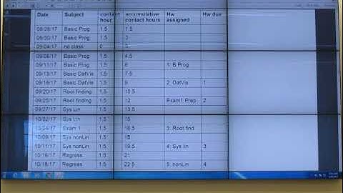 Numerical method in python Video 01 (5313, Aug 28, 2017, syllabus)