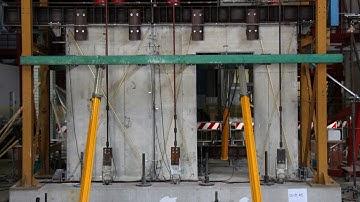 Door Precast Panel Cyclic Testing Drift 1%