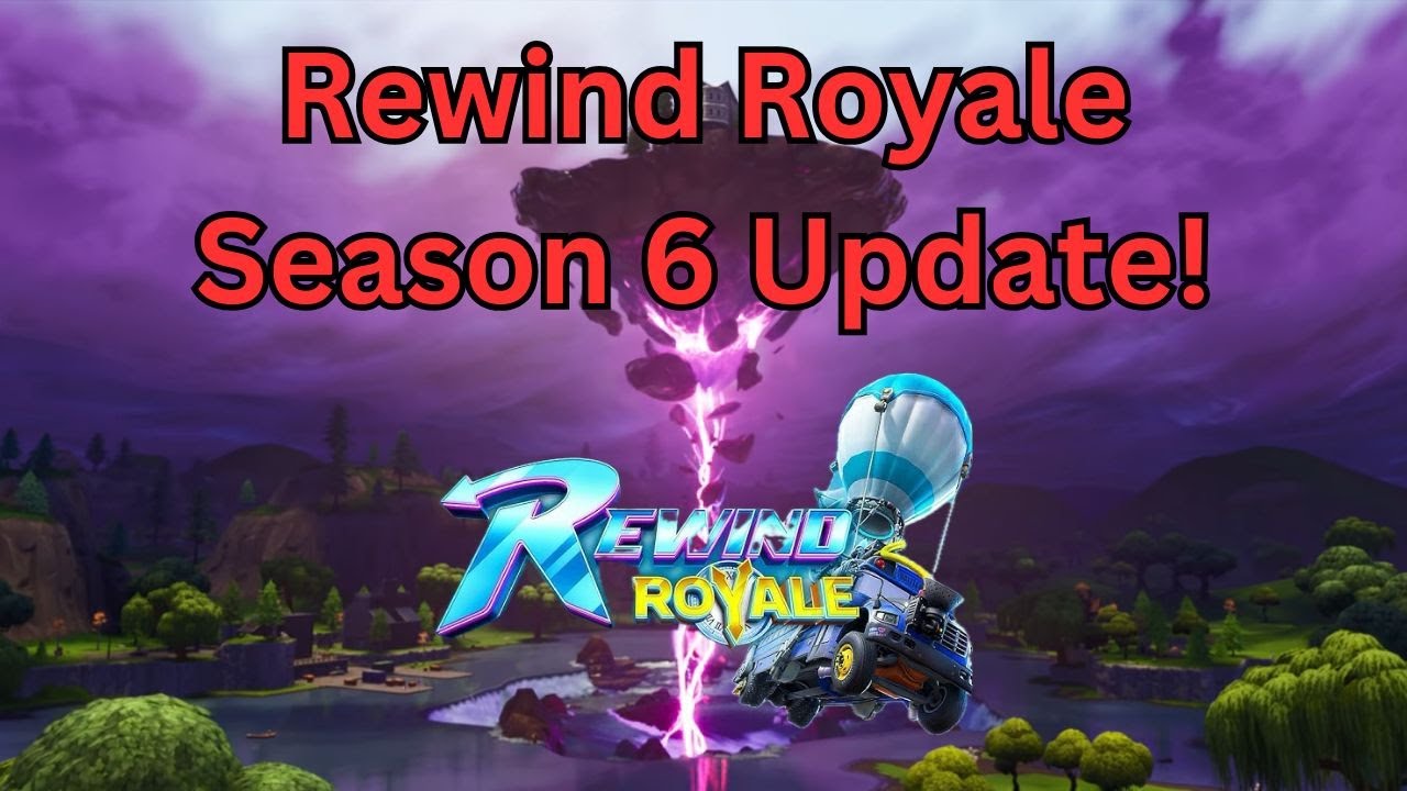 Rewind Royale Season 6 Update Weapon Meta!  Double Shotgun is Possible?  -Fortnite Chapter 1!