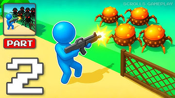 Alien Defence: Save Area51 - Gameplay Walkthrough Part 2 - Stop The Alien Invasion (iOS, Android)