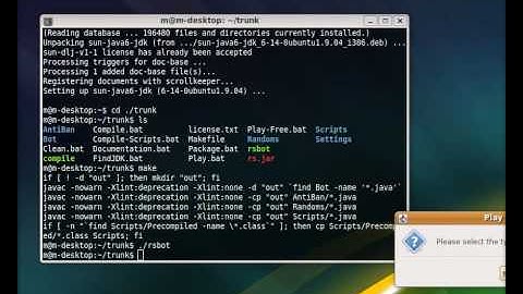 How to install rsbot on linux