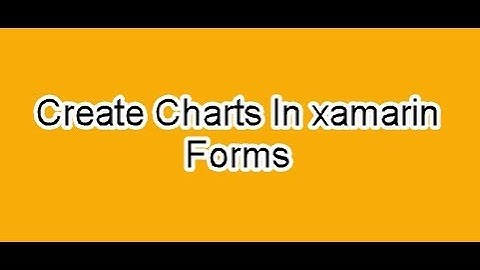 BAR CHART in xamarin forms