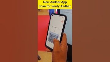 NEW AADHAR APP LAUNCHED | SCAN FOT VERIFY AADHAR CARD #aadharcard