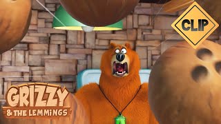 🥥 Fous de noix de coco 🐻🐹 Grizzy &amp; les Lemmings / Cartoon