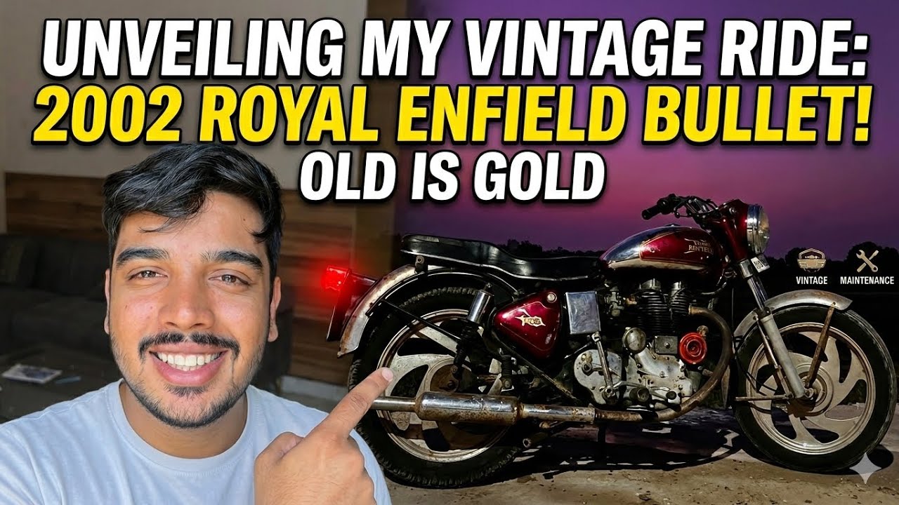 Bullet 2002 old model 🔥|| old is gold 😍||how to drive old bullet || This was the best machine made |