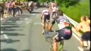 In ricordo della vittoria di Pantani ad Oropa nel 1999