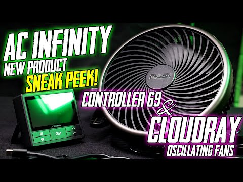 CloudRay S6 & Controller 69! AC Infinity New Products First Look!