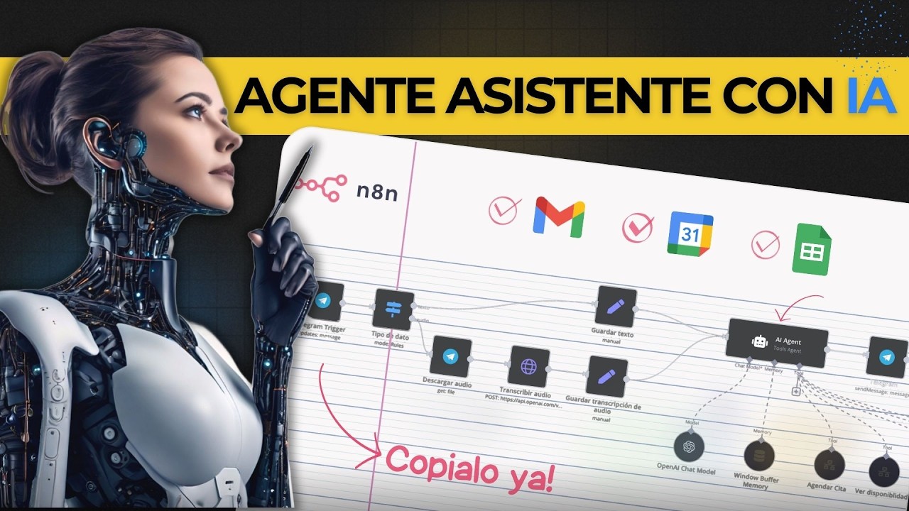 Cómo crear un AGENTE de IA sin código que puede REEMPLAZAR a tus ...