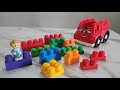 ALERT! Mega Bloks Firetruck Build! ASMR Blocks &amp; Fire Engine Sounds