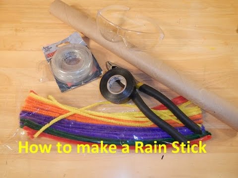 How to build a Rain Stick - Cubscout Eric