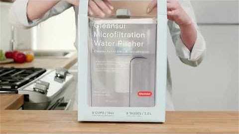 How to use Cleansui Pitcher