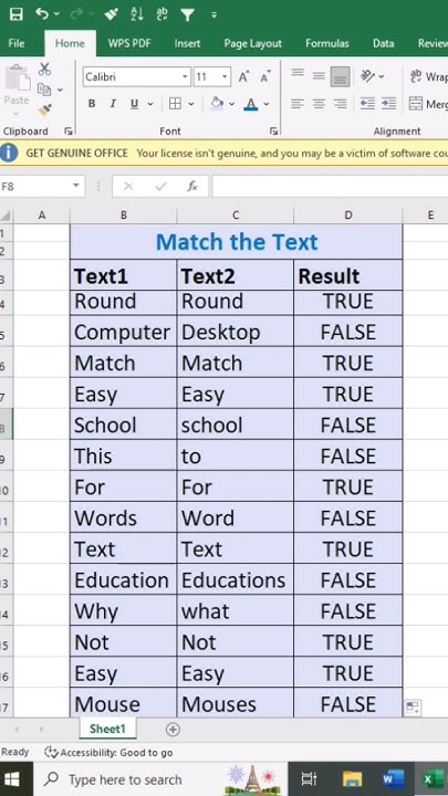 how-to-use-find-exact-match-in-excel-excelsheetformula-ytshorts