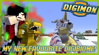 MY NEW FAVOURITE DIGIBIOME?! Minecraft Digimobs Tamers Episode 12