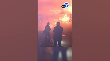 Bridge Fire Destroys Homes Threatens Wrightwood And Mount Baldy 