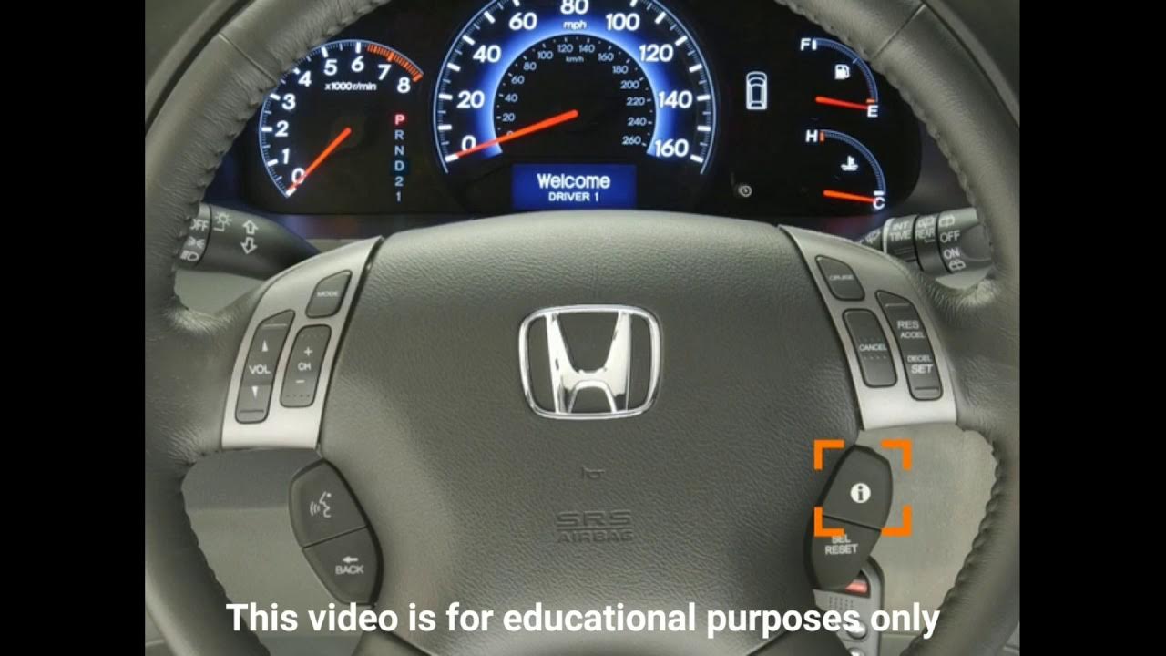 Honda Odyssey 05 -10 Features & Functionality - Remote Entry and
